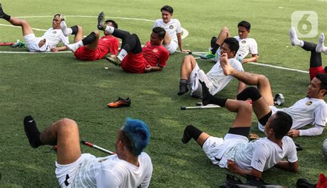 FOTO Persiapan Pemain Timnas Amputasi Indonesia Jelang Piala Dunia