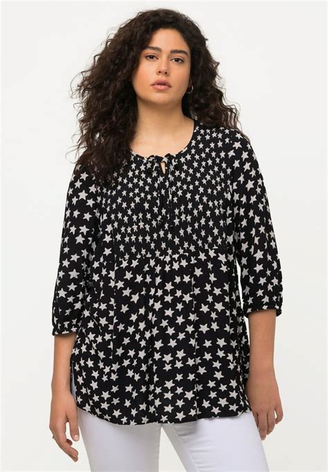 Ulla Popken Blouse Blackzwart Zalandonl