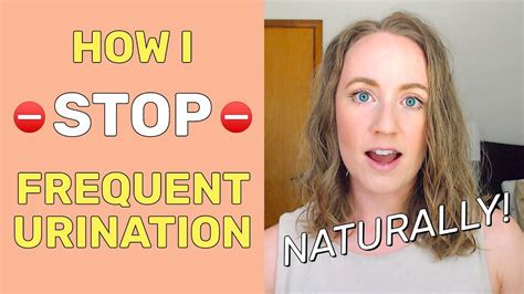 How To Stop Frequent Urination Naturally With Eft Tapping Vlog Youtube