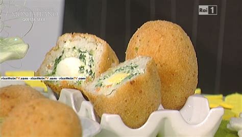 La Prova Del Cuoco Ricetta Arancini Con Ricotta Spinaci E Uova Di