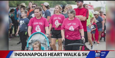 American Heart Association Heart Walk 5k This Weekend Fox 59