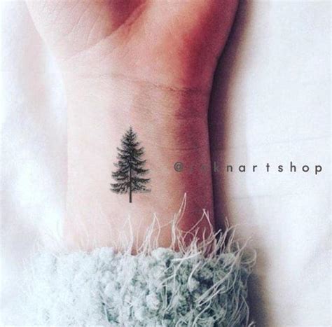 77 Attractive Tree Wrist Tattoos Design