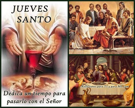 Reflexiones Para Ti Y Para MÍ Jueves Santo