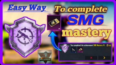 How To Complete Smg Mastery Achievement In Bgmi And Pubg Smg Mastery