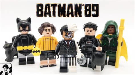 LEGO Batman ‘89 Comic Book Custom Minifigures (Robin, Two Face
