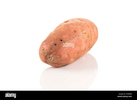 Sweet Potato Batata On The White Background Isolated Stock Photo Alamy