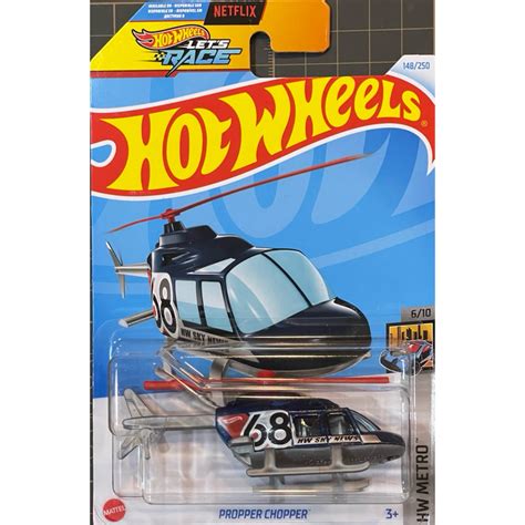 Hot Wheels N P Netflix Propper Chopper