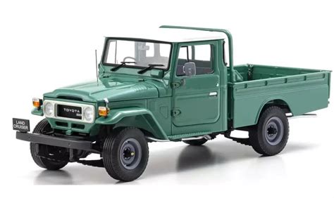 Schaalmodel Toyota Landcruiser Pick Up Groen Kyosho