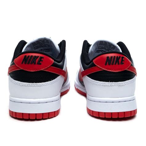 Nike Dunk Low Reverse Panda Red Release Date Sneakernews