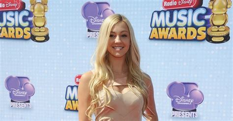 Ava Sambora In A Nude Mini Dress At The 2014 Radio Disney Music Awards
