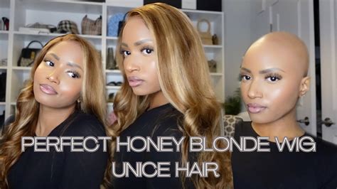 PERFECT HONEY BLONDE WIG UNICE HAIR YouTube