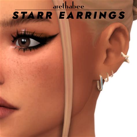 Starr Earrings The Sims 4 Create A Sim Curseforge