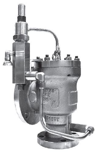 Pilot Operated Safety Relief Valve INDUSTRIAL VALVES Mt H Control