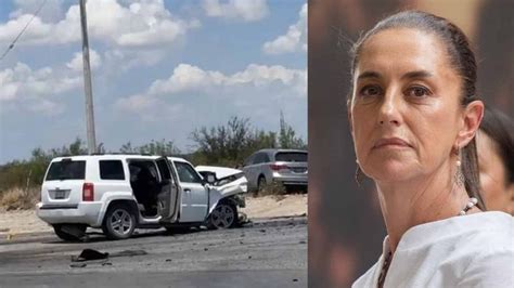 Equipo De Trabajo De Claudia Sheinbaum Sufre Accidente En Carretera