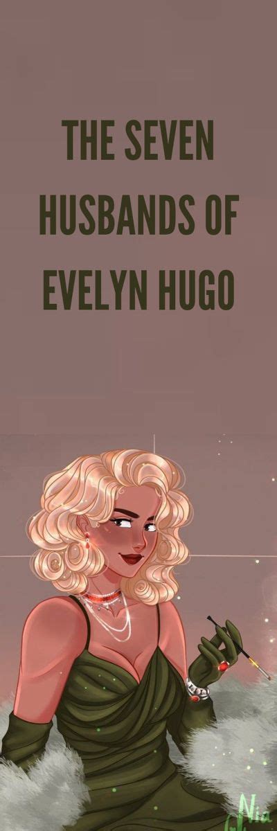 Los Siete Maridos De Evelyn Hugo Marcadores De Libros Creativos