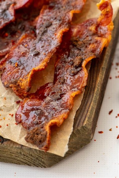 Sweet Spicy Brown Sugar Bacon Oven Baked Bacon Recipe The Cookie