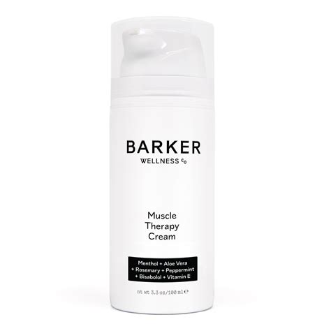 Muscle Therapy Cream Barker Wellness