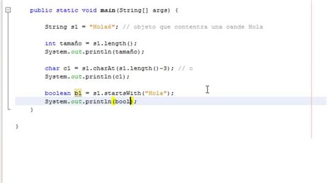 Curso Java Metodos De La Clase String Youtube