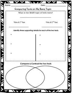 This Graphic Organizer Is Perfect For Allowing Students To Show What