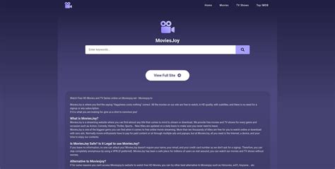 Free Moviesjoy Alternatives Movie Video Streaming Apps