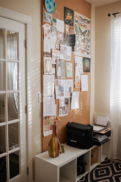 How To Install Your Own Cork Board Wall Area Elena Wilken