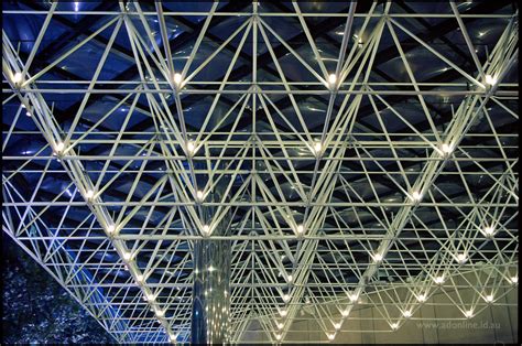 Space Frame Details Of The Space Frame Above The Forecourt Flickr