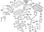 Audi Engine Crankcase Vent Valve H Ak Oem Parts