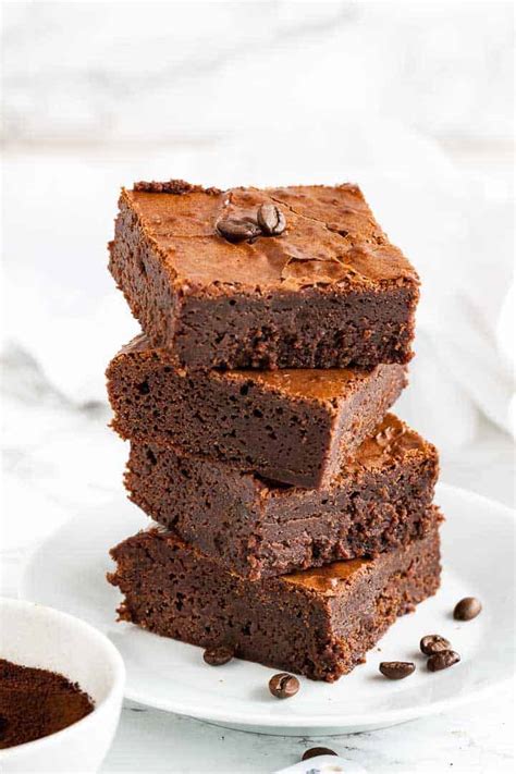 Mocha Brownies {Extra Deep Rich Flavor!} - i am baker