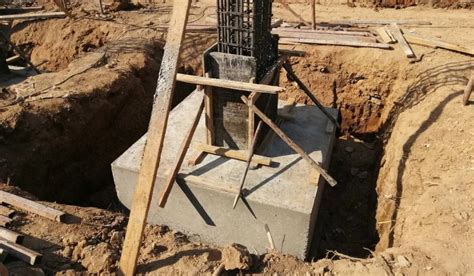 footing  building construction   types