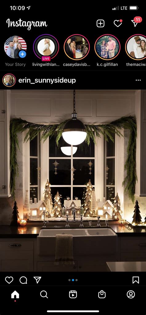 Instagram Live Live For Yourself Holidays Table Decorations