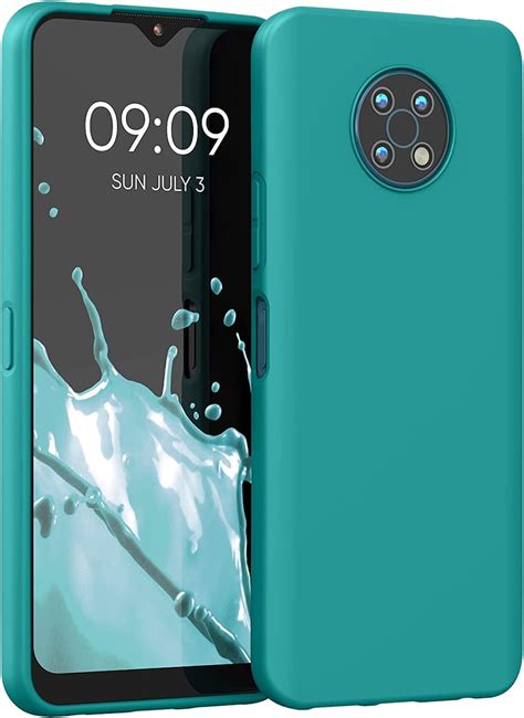 Kwmobile Soft Back Cover Σιλικόνης Teal Matte Nokia G50 Skroutz Gr