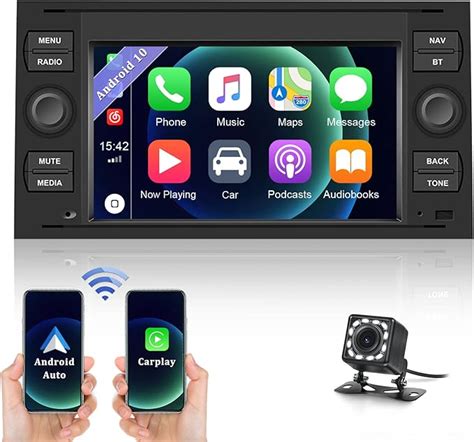 CAMECHO Android 13 0 Car Stereo With Apple Carplay Android Auto For