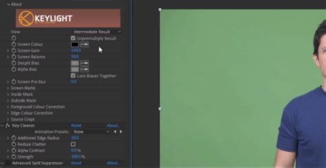 How To Key Green Screen Footage In After Effects