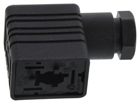 GM 209 NJ BLACK - Hirschmann - Rectangular Power Connector, 2 Contacts ...