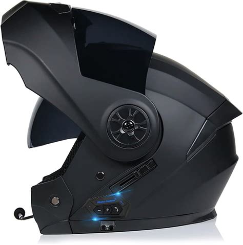 Casco Moto Modulare Bluetooth Casco Apribile Con Doppia Anti Uv Visiera Casco De Moto