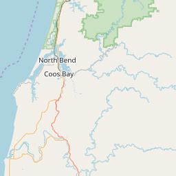 North Bend Oregon Map