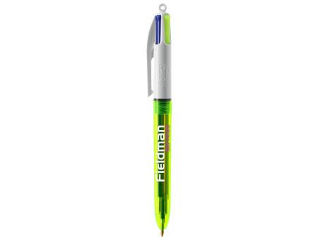 BIC 4 Colours Fluo Kugelschreiber Lanyard Werbeartikel PRESIT De