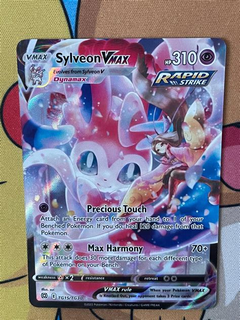 Pokemon TCG Karta Sylveon VMAX BRS TG15 Aukro