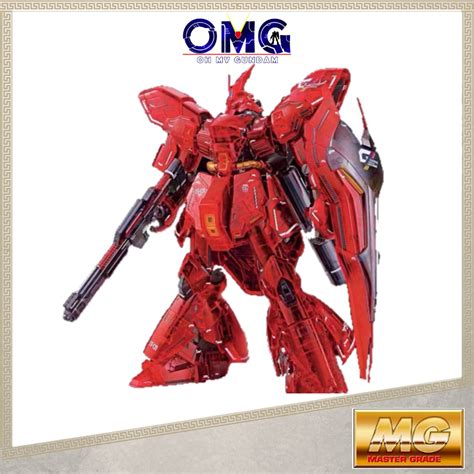 MG 1 100 Sazabi Ver Ka Mechanical Clear 6631A MG Sazabi Clear Color