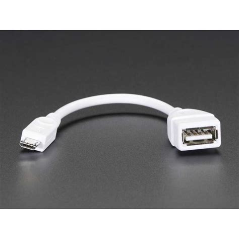 Usb Otg Host Cable Microb Otg Male To A Female Boutique Semageek