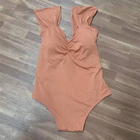 Queenie Swimsuit Korean Sexy One Piece Bikini W Foam Shopee Philippines