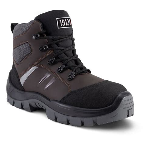 CHAUSSURES DE SECURITE MARRON HOT CUMIN GASTON MILLE BTP CONSTRUCTION S L AN HI CI FO LG SR