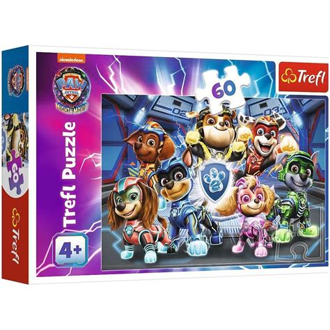 Puzzle Dobrodružství městských hrdinů Tlapková patrola Paw Patrol 60