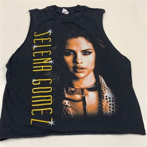 Selena Gomez Tops Selena Gomez Sleeveless Tshirt Poshmark