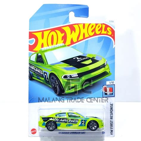 Jual Hot Wheels 15 Dodge Charger SRT Hijau F 2024 Shopee Indonesia
