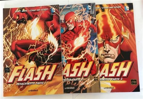 Comic Dc Flash Renacimiento 2 Tomos Historia Completa Editorial