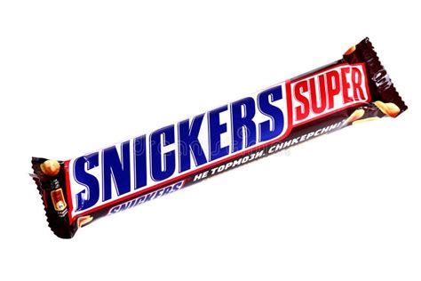 Snickers Super fotografia editorial. Obraz złożonej z nugat - 140907847