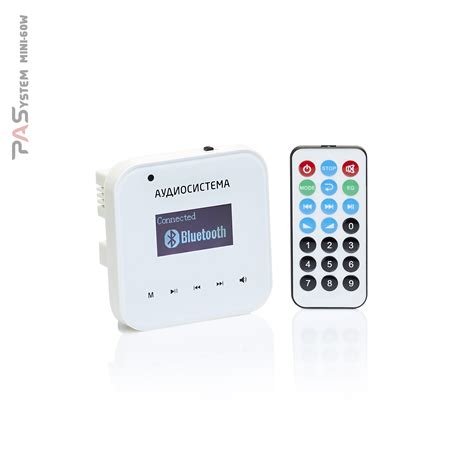 Купить PASystem MINI-60W встраиваемый усилитель с мультимедиа плеером ...