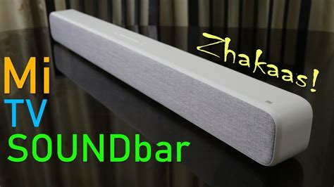Xiaomi Mi Soundbar Review - Amazing Sound On a Budget | Launched in ...