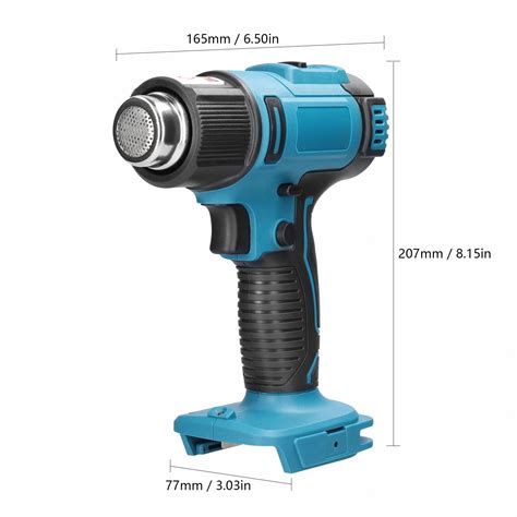 Tools Cordless Heat Gun V Max Lithium Ion Battery Hot Air Gun Kit